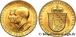 LIECHTENSTEIN 50 Franken 1956