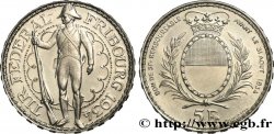 SUISSE 5 Francs, monnaie de Tir, Fribourg 1934 Le Locle