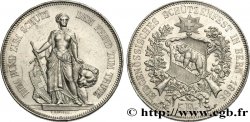 SUISSE 5 Francs, concours de Tir de Berne 1885 