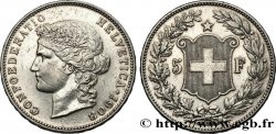 SWITZERLAND 5 Francs Helvetia 1908 Berne