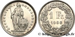 SUISSE 1 Franc Helvetia 1966 Berne