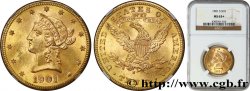 UNITED STATES OF AMERICA 10 Dollars Liberty 1901 San Francisco