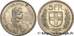 SWITZERLAND 5 Francs Berger des Alpes 1966 Berne - B