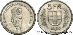 SUIZA 5 Francs Berger des alpes 1965 Berne