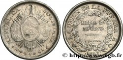 BOLIVIA 50 Centavos (1/2 Boliviano) 1892 Potosi