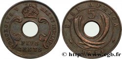 AFRIQUE DE L EST 5 Cents Georges V 1934 Londres
