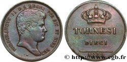 ITALY - KINGDOM OF THE TWO SICILIES 10 Tornesi Ferdinand II 1839 