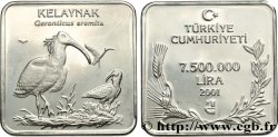 TURKEY 7.500.000 Lira Proof Kelaynak 2001 Istanbul