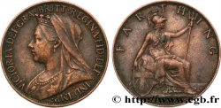 UNITED KINGDOM 1 Farthing Victoria type “Old Head” 1897