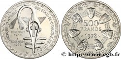 ÉTATS DE L AFRIQUE DE L OUEST (BCEAO) 500 Francs BCEAO 1972 Paris