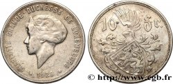 LUXEMBOURG 10 Francs Princesse Charlotte 1929 