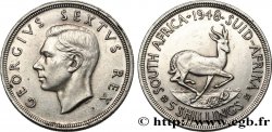 AFRIQUE DU SUD 5 Shillings Georges VI 1948 Pretoria SUP