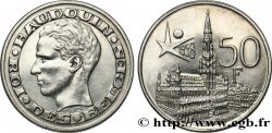 BELGIO 50 Francs Exposition Universelle de Bruxelles légende flamande 1958