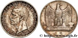 ITALY 5 Lire Victor Emmanuel III 1928 Rome