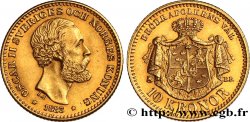 SVEZIA 10 Kronor Oscar II 1883 Stockholm