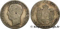GRECIA 2 Drachmes Georges Ier 1873 Paris