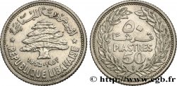 LIBANON 50 piastres Cèdre du Liban 1952 Utrecht