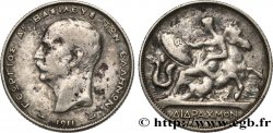 GREECE 2 Drachmes Georges Ier 1911 Paris