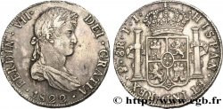 BOLIVIA 8 Reales Ferdinand VII 1822 Potosi AU