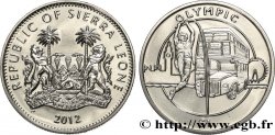 SIERRA LEONE 1 Dollar Proof Jeux Olympiques de Londres : saut  à la perche 2012 