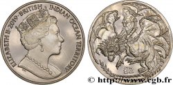 TERRITOIRE BRITANNIQUE DE L OCÉAN INDIEN 2 Pounds Proof Élisabeth II - Guerrière et dragon 2019 Pobjoy Mint