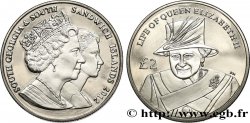 GÉORGIE DU SUD ET ÎLES SANDWICH DU SUD 2 Pounds (2 Livres) Proof Vie de la reine Élisabeth II : enfant 2012 Pobjoy Mint
