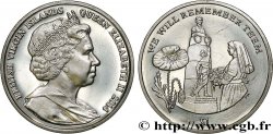 ISOLE VERGINI BRITANNICHE 1 Dollar Proof Centenaire de la Première Guerre Mondiale : Edith Cavell 2014 Pobjoy Mint