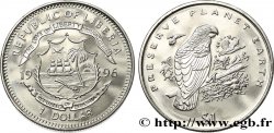 LIBERIA 1 Dollar armes / perroquet gris 1996 