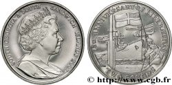 GÉORGIE DU SUD ET ÎLES SANDWICH DU SUD 2 Pounds (2 Livres) Proof 25e Anniversaire de la Libération 2007 Pobjoy Mint
