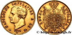 ITALIE - ROYAUME D ITALIE - NAPOLÉON Ier 40 Lire 1814 Milan TTB/TTB+
