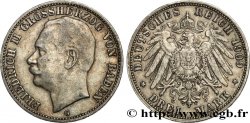 GERMANIA - BADEN 3 Mark Frédéric II 1909 Karlsruhe