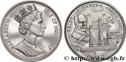 ÎLE DE MAN 1 Crown Proof Séries Grands Navigateurs : Fridtjof Nansen 1997 Pobjoy Mint