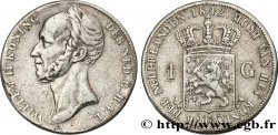 NETHERLANDS 1 Gulden Guillaume II 1842 Utrecht