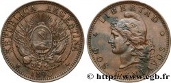 ARGENTINA 2 Centavos 1890