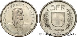 SUISSE 5 Francs Berger des alpes 1969 Berne