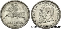 LITUANIE 5 Litai chevalier Vitis / Dr Jonas Basanavicius 1936