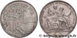 SUISSE 5 Francs, concours de Tir de Lugano 1883  TTB
