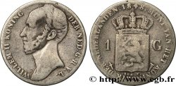 PAYS-BAS 1 Gulden Guillaume II 1848 Utrecht