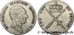 ALLEMAGNE - BAVIÈRE Thaler à la couronne 1821 Münich