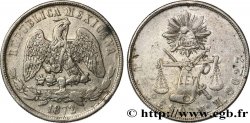 MEXICO 1 Peso aigle 1872 Mexico