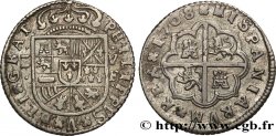 SPAIN 2 Reales Philippe V 1708 Valence XF