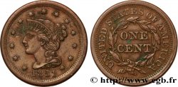 UNITED STATES OF AMERICA 1 Cent Liberté “Braided Hair” 1851 Philadelphie