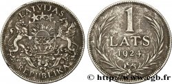LATVIA 1 Lats emblème 1924