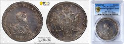 RUSSIE - IVAN VI Rouble 1741 Saint-Pétersbourg TTB+ PCGS