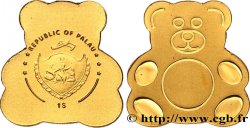 PALAU 1 Dollar Proof Teddy Bear (2010)