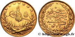 TURQUIE 100 Kurush Sultan Mohammed V Resat AH 1327 An 7 1915 Constantinople TTB+