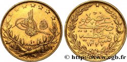 TURKEY 100 Kurush Sultan Mohammed V Resat AH 1327 An 10 1918 Constantinople