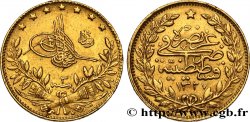TURQUIE 50 Kurush en or Sultan Mohammed V Resat AH 1327, An 3 1911 Constantinople