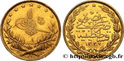 TURKEY 100 Kurush Sultan Mohammed V Resat AH 1327 An 4 1912 Constantinople
