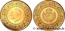 TURCHIA 250 Kurush Mustafa Kemal Atatürk série des monnaies de luxe 1968